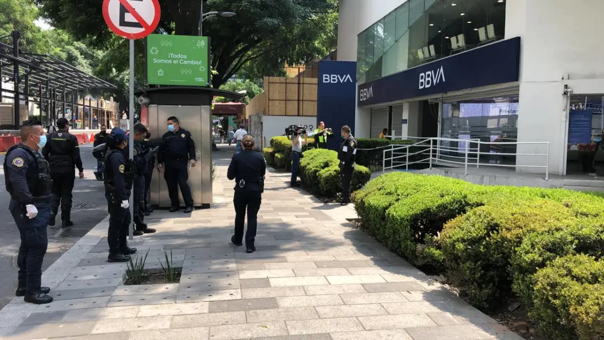 Asalto en un cajero en insurgentes