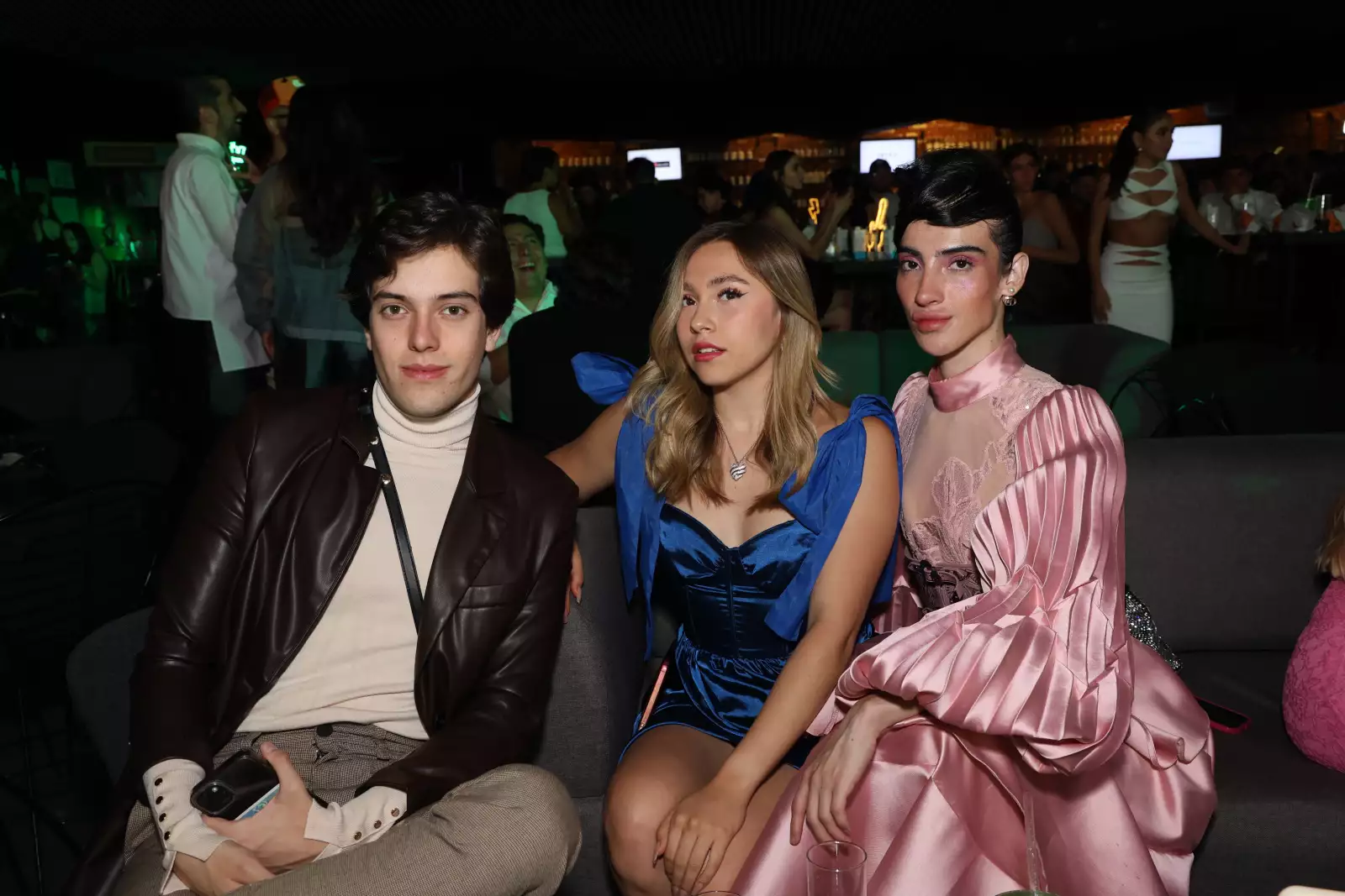 Alan Muñoz , Evelyn  Rangel y Hadassah Tirosh 