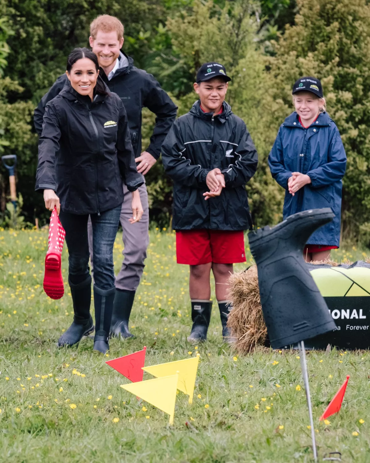 Harry Meghan Welly Wanging Nueva Zelanda