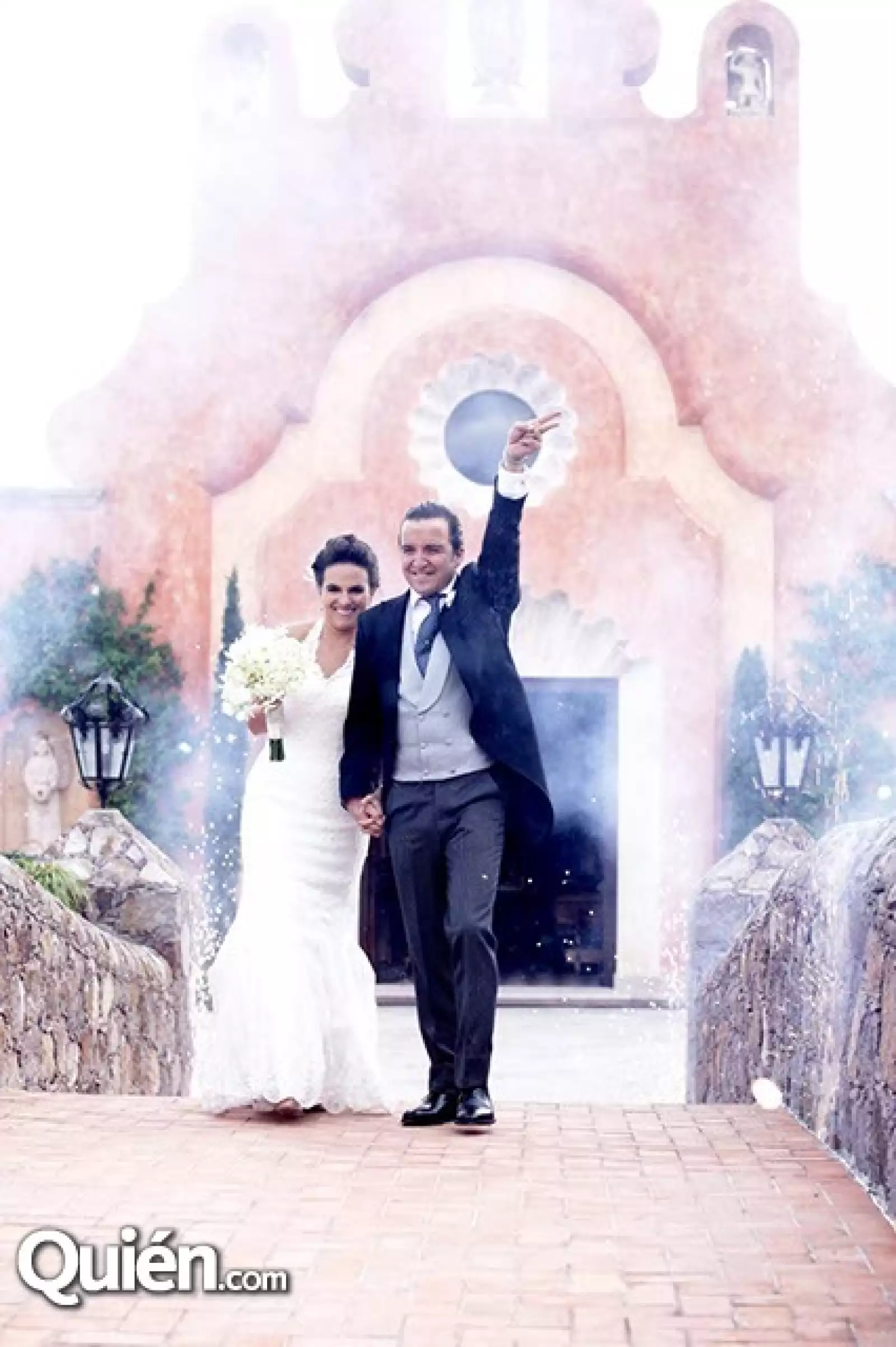 María José Laris y Roberto Güitrón