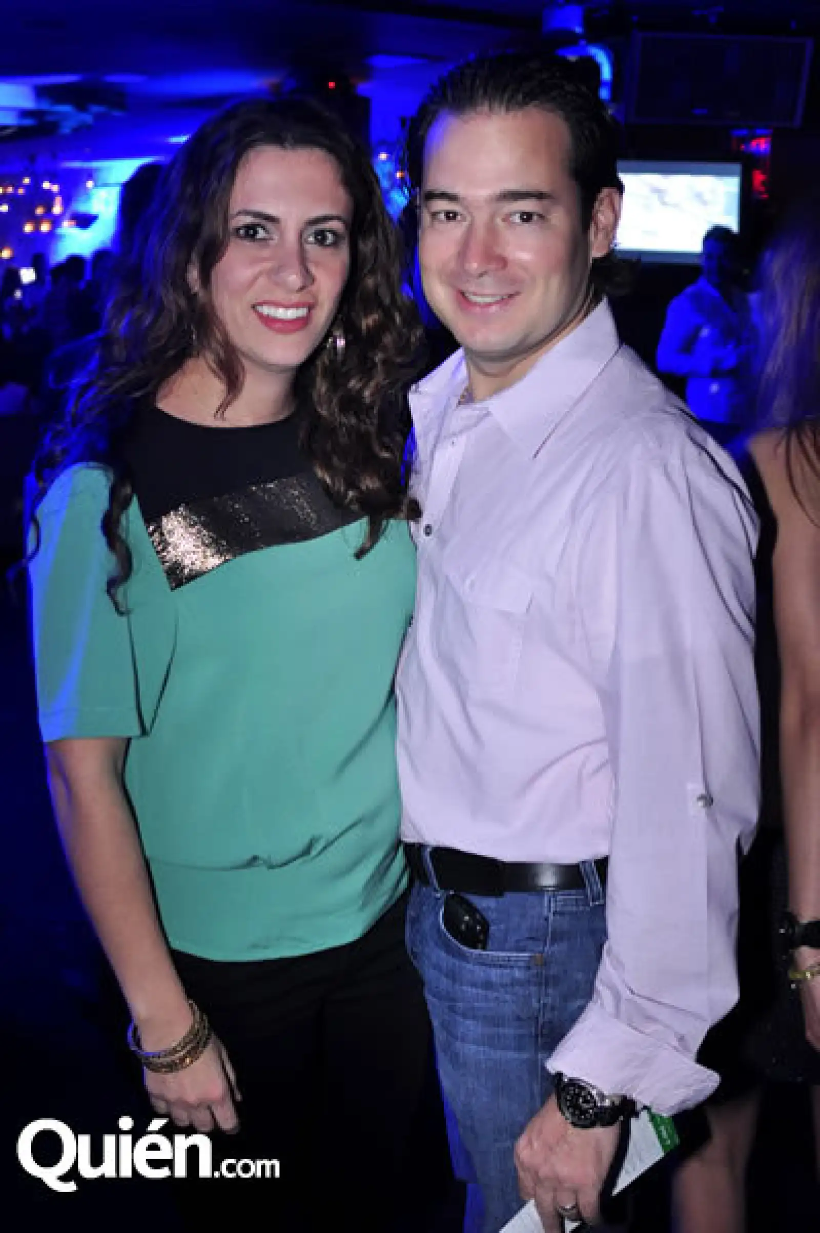 Michelle Andonie de Garza y Javier Garza