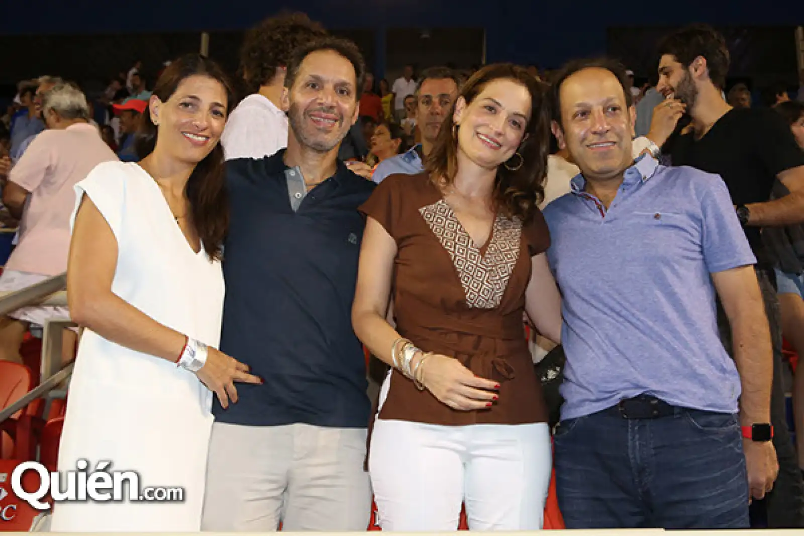 Vanessa Slim, Daniel Hajj, Ximena Serrano y Marco Antonio Slim