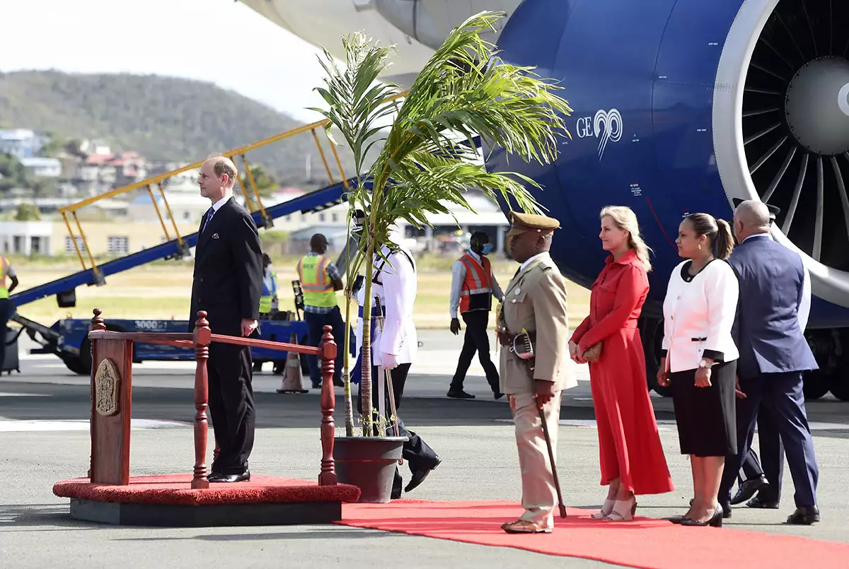 The Earl and Countess of Wessex Visit The Caribbean - Day One