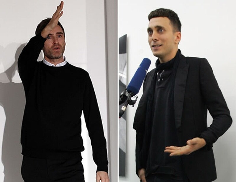 Raf Simons, el recién estrenado Director Creativo de Dior, fue nombrado como inspiración para Slimane, lo que él negó vehementemente.