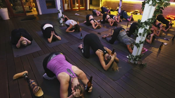 Beer Yoga