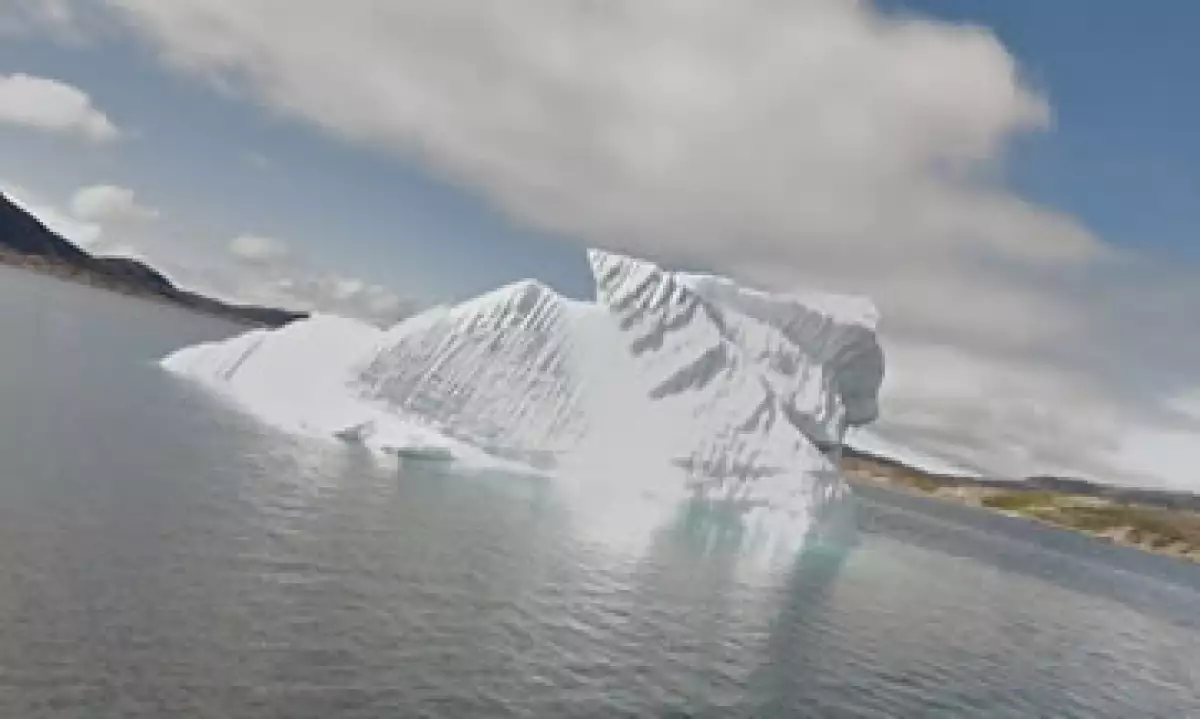 Los paisajes de Groenlandia son considerados un patrimonio mundial por la UNESCO. (Foto: tomada de Google Maps )