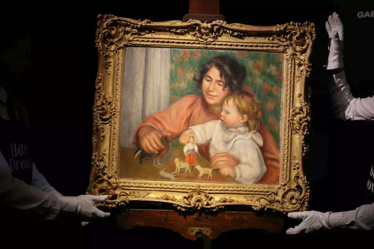 Una obra inédita de Renoir será subastada en París: esto se sabe