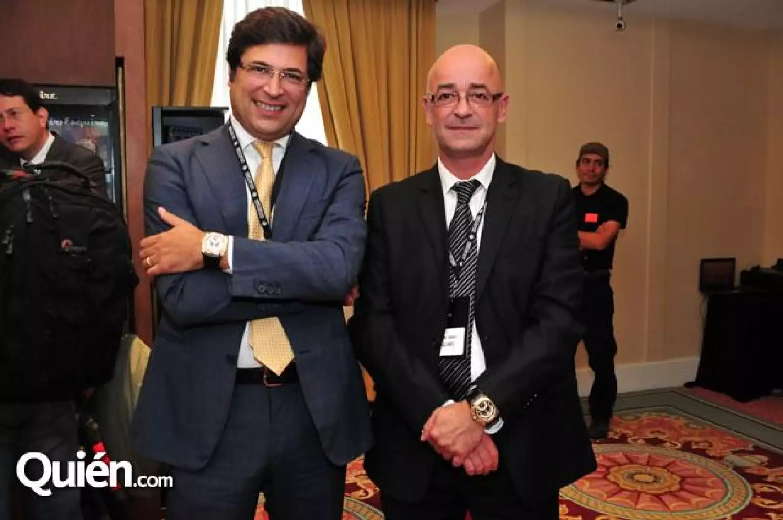 Guido Terrani y Pascal Brandt