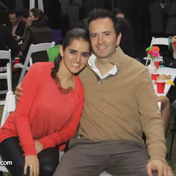 Andrea Arias y Gabriel Villaseñor