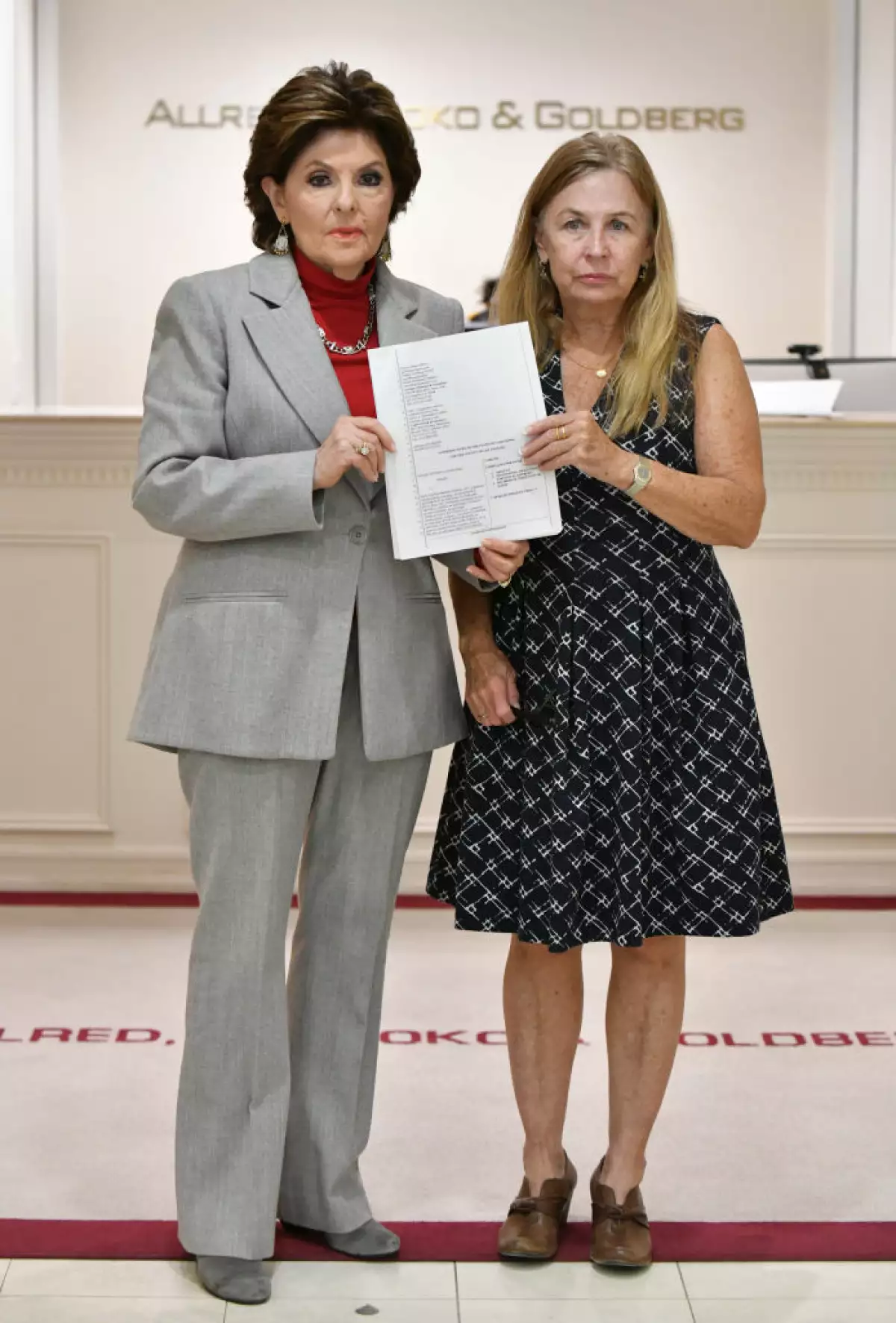 Gloria Allred And "Rust" Script Supervisor Mamie Mitchell Hold Press Conference And Files Lawsuit Against Alec Baldwin For On-Set Film Shooting