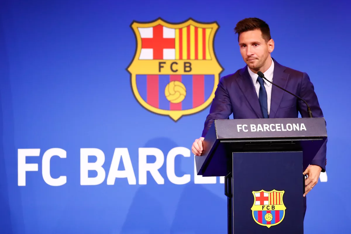 Lionel Messi Conferencia de Prensa