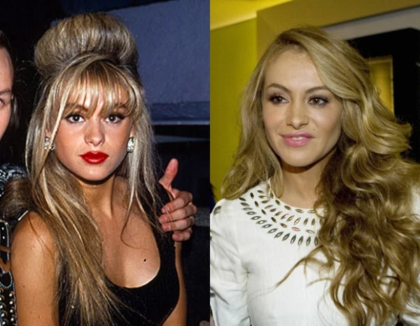 Paulina Rubío nunca ha cambiado su rubia cabellera, sin embargo, su estilo es mucho más estilizado, lo que la hace ver muy guapa.