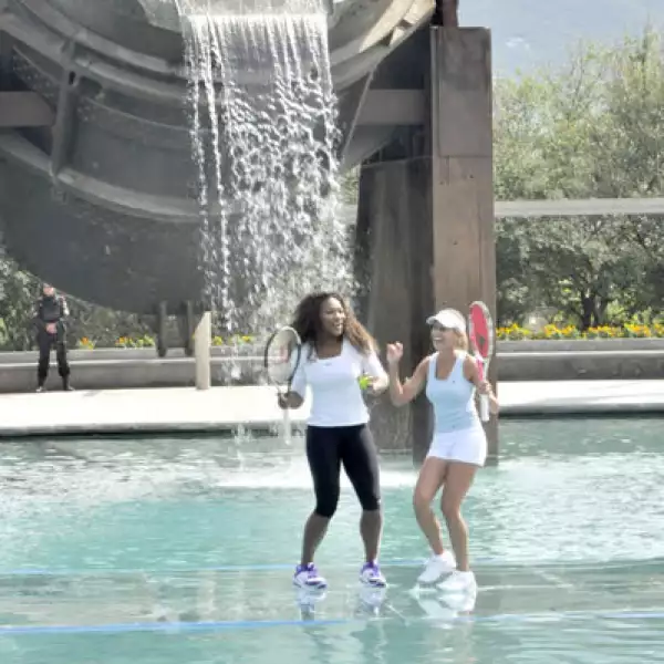 Serena Williams y Gisela Dulko