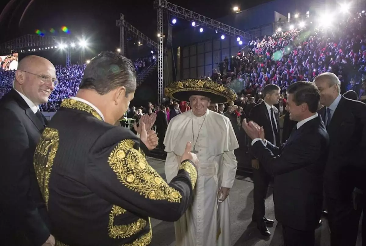 Enrique Peña Nieto y el Papa Francisco