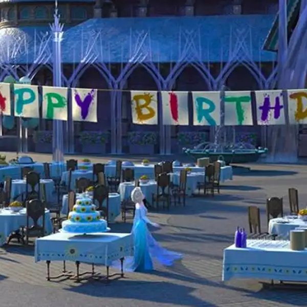 cumpleaños frozen fever