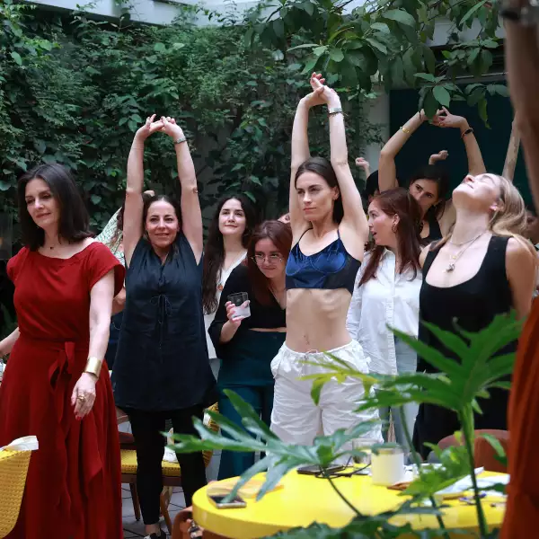 Mónica Quintero, Sylvia Rivera Jáuregui, Isabel Ríos y Ximena