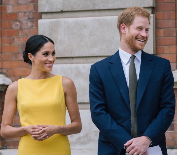Meghan Markle y el príncipe Harry