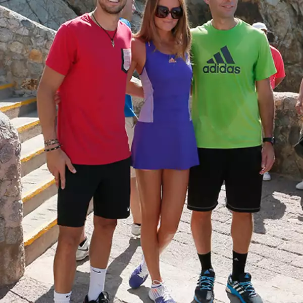 Grigor Dimitrov,Daniela Hantuchova,Santiago Gonzalez