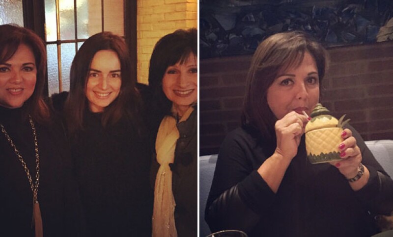 Ana de la Reguera viajó junto a su mamá y su suegra a Nueva York días antes de asistir a New York Fashion Week.