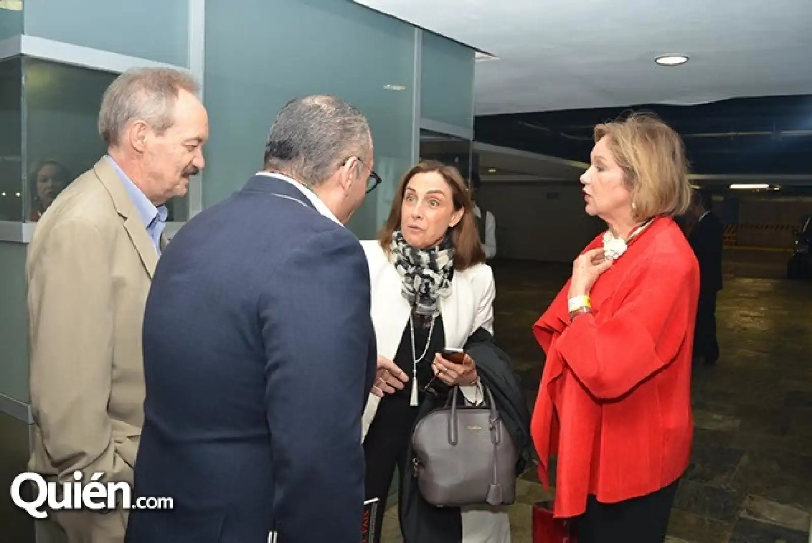 Enrique Goldbard,Daniel Espinosa,Diana Bracho y Guadalupe Loaeza.