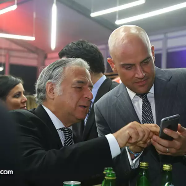 Miguel Torruco y Manuel Rivera
