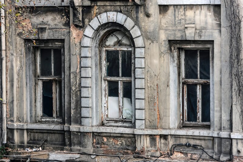 edificio abandonado