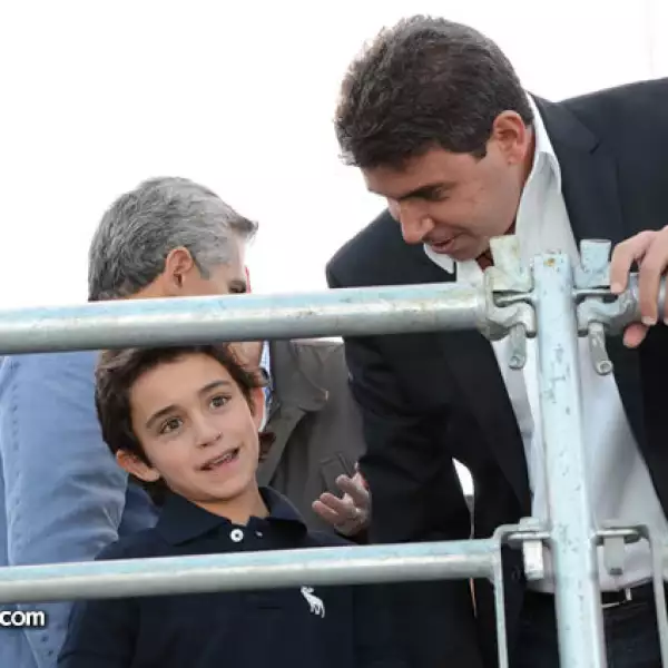 Miguel Ángel Mancera Jr. y Arturo Elías Ayub