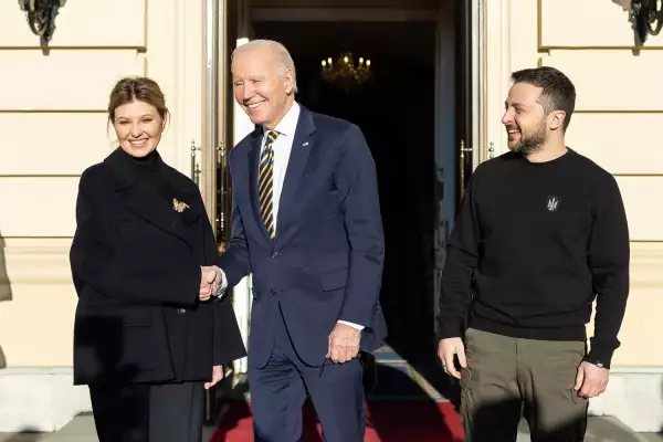 US President Biden Visits Kyiv