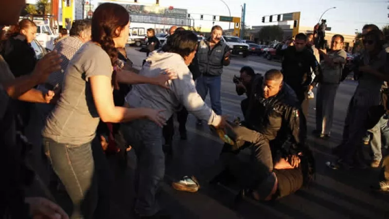 Protesta en Juárez