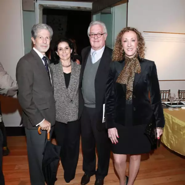 Héctor Rivero Borrell, Margarita de Rivero, Diego Matthai y Gigi Mizrahi