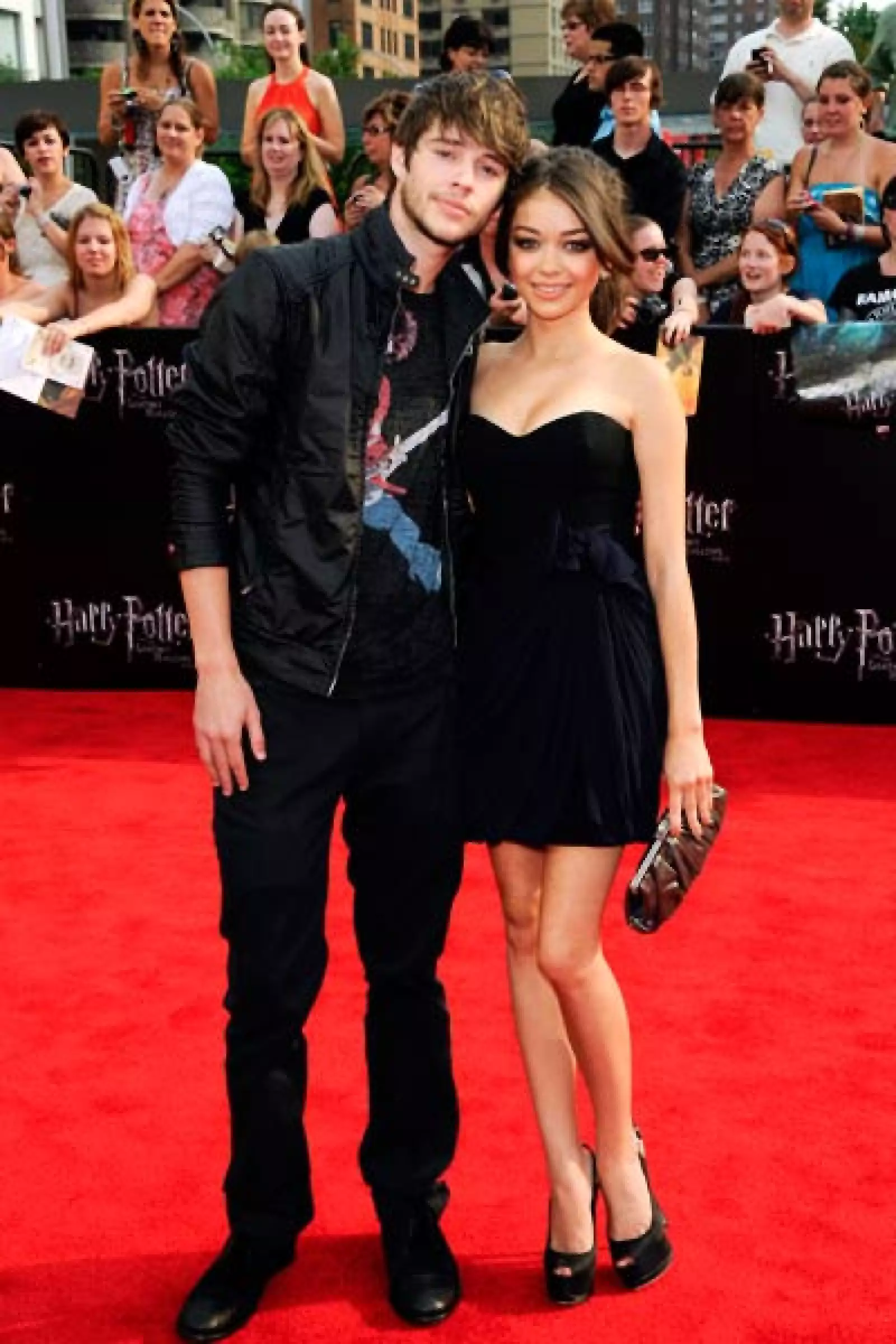 Sarah Hyland y Matt Prokop se declararon fans de la saga.