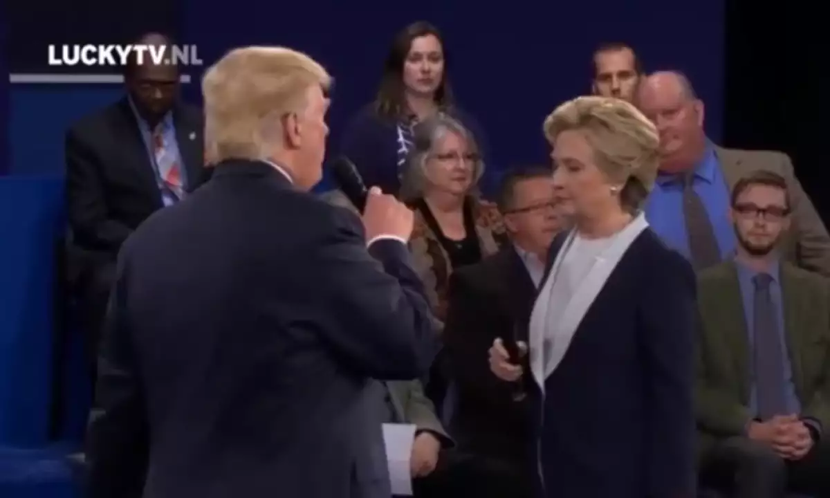 Hillary Clinton, Donald Trump
