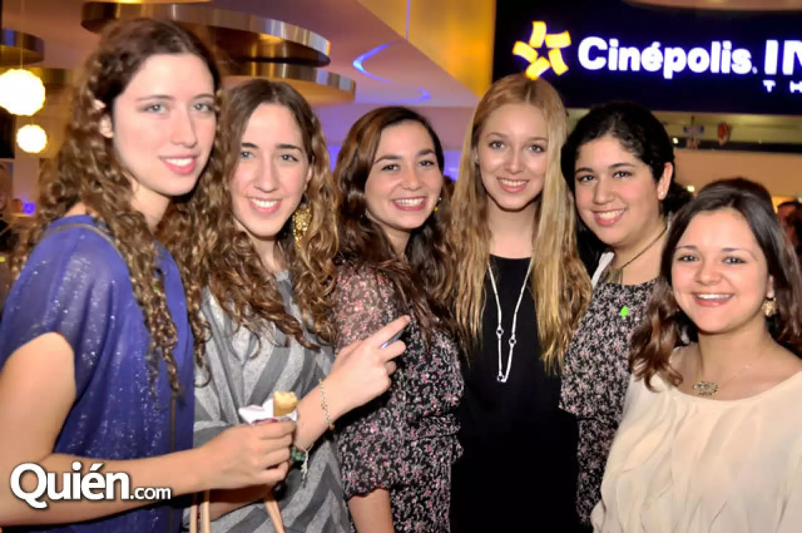 Paola de la Peña,Irene Riojas,Dany Ferrigno,Andrea Fernández,Isabela Carrillo y Ana Chapa