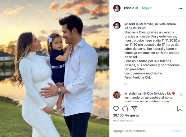 Brandon Peniche y Kristal Cid