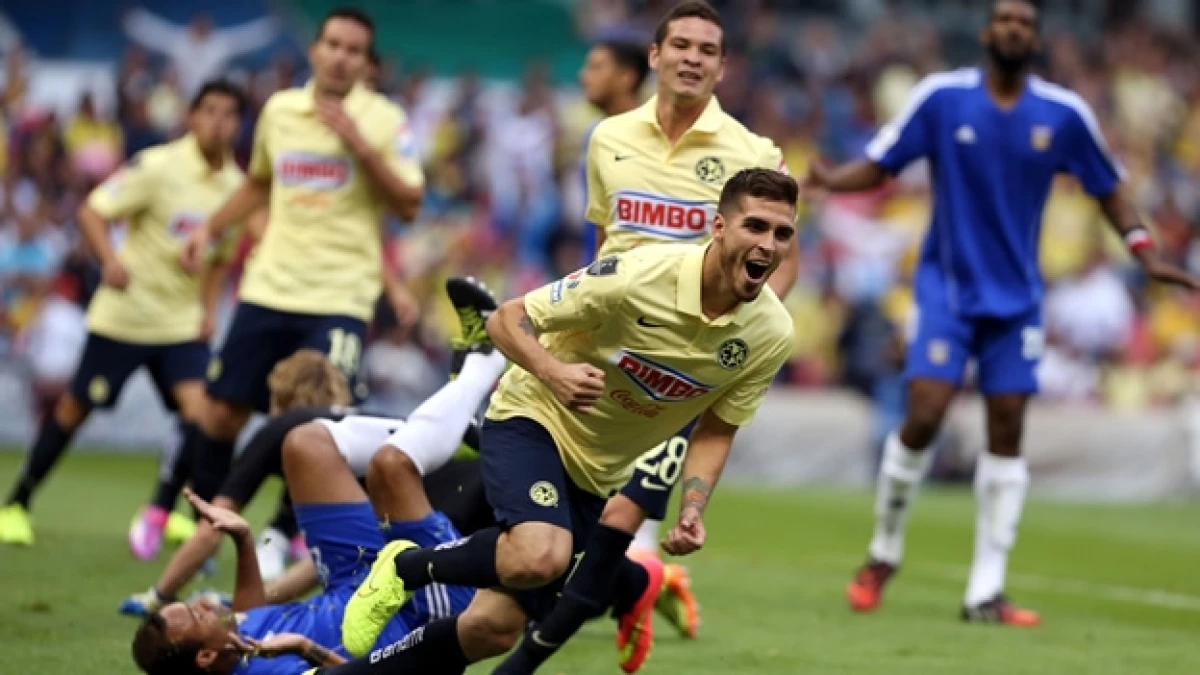 Para el América, todo fue festejo tras haber goleado a Bayamón de Puerto Rico en la Liga de Campeones de la Concacaf