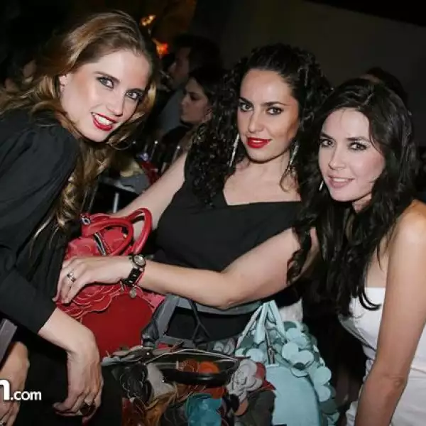 Azul Etcheverry,Lorena Rosales y Luza Muñoz