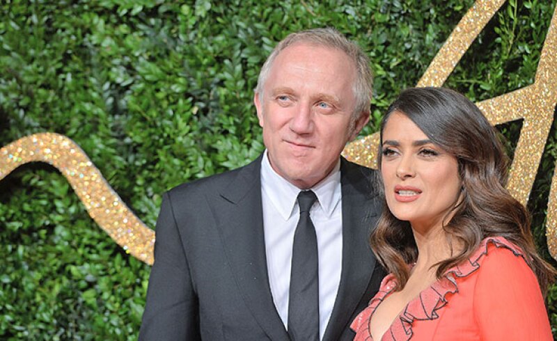 Salma y François son una de las parejas más estables que hay en el showbiz.