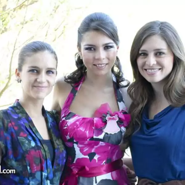 Vero Bujaidar,Nany Aceves y Nayeli García