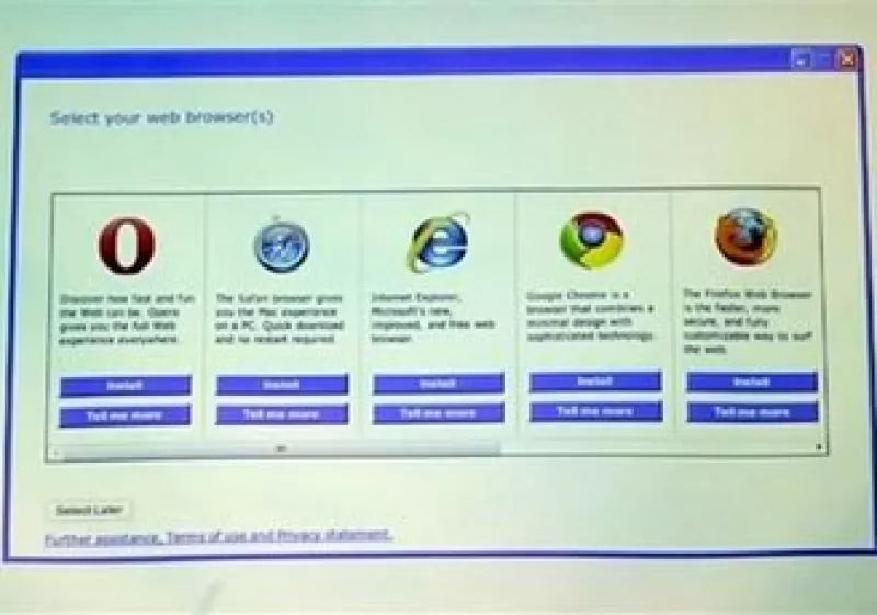 La Comisión Europea había acusado a Microsoft de coartar la competencia al imponer su navegador con el sistema operativo Windows. (Foto: AP)