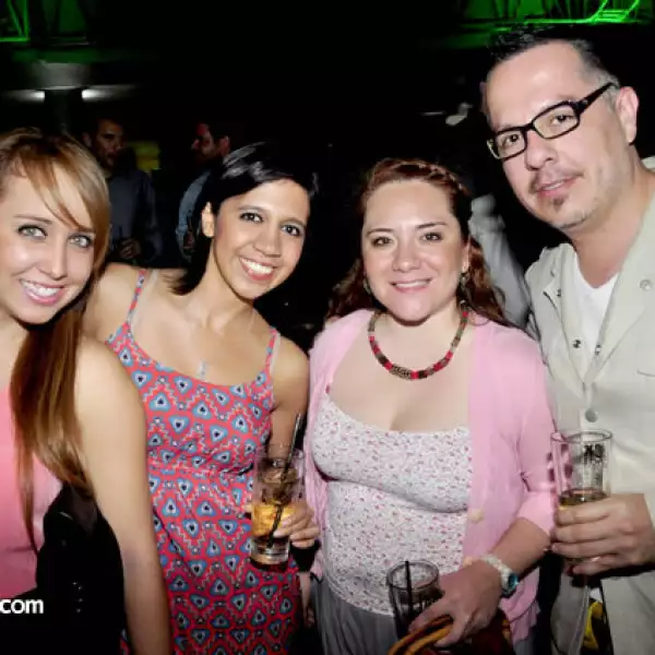 Ilse Gutiérrez,Mónica Grajeda,Ary Montelongo y Alejandro Herrera