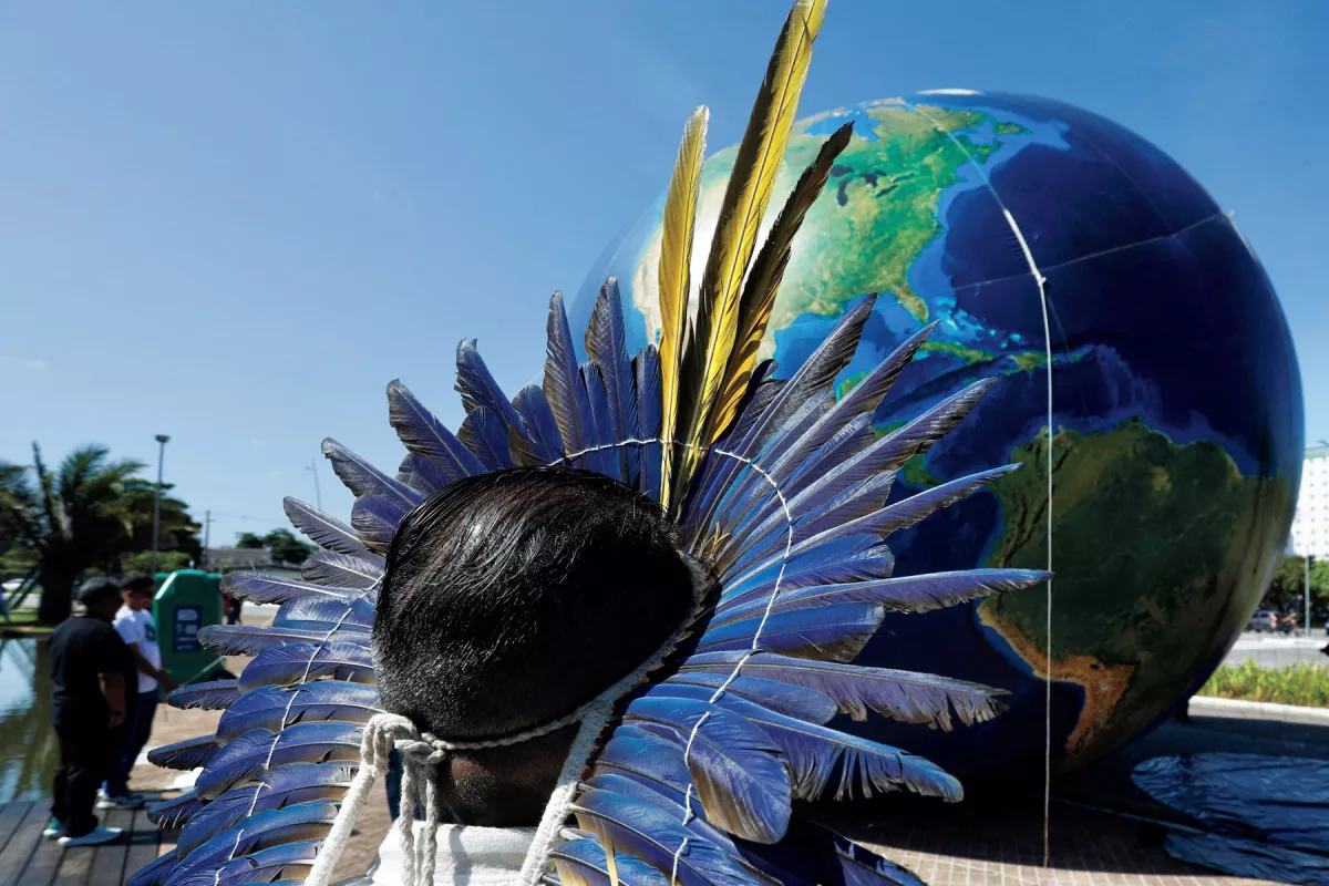 NGOs hold protest in Belem advocating for climate justice months ahead of COP30