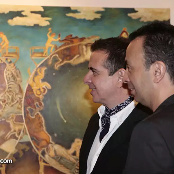 Eugenio Cortés y Agustín Portilla