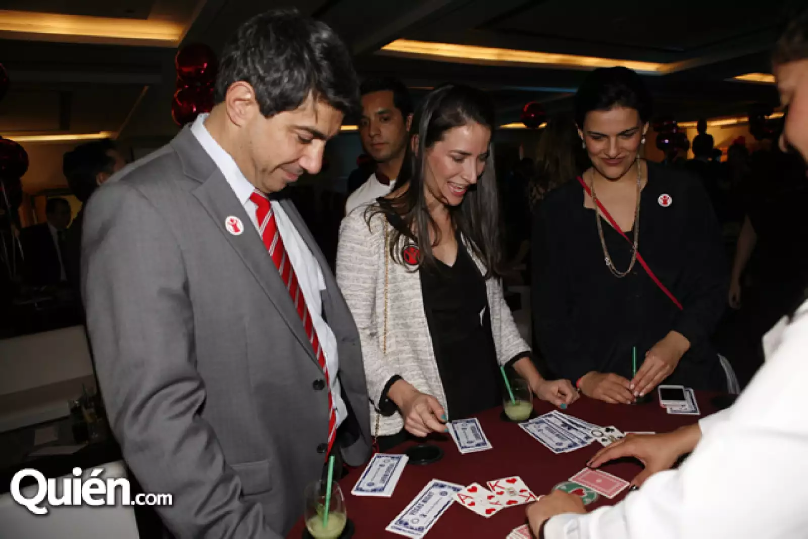 Jorge, María y María Dolores Abdel