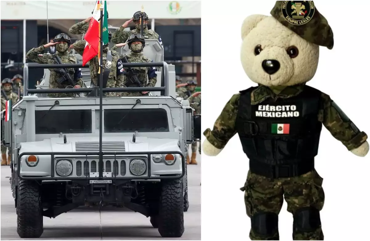 Habrá peluches para desfile militar