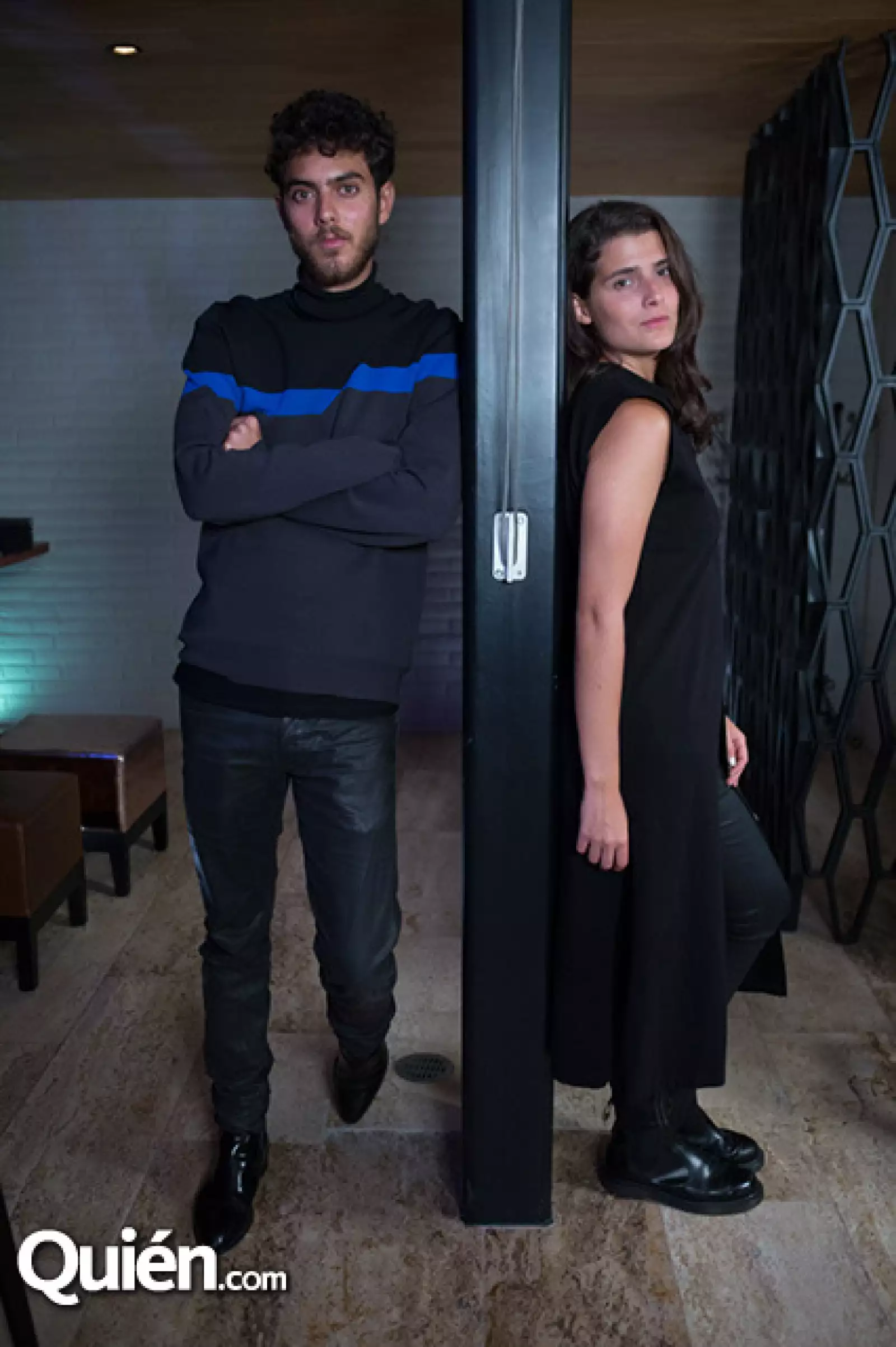 Gustavo Castellanos y Jessica Escobar