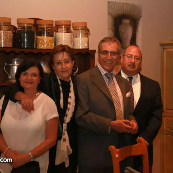 Maria Luisa Lascurain, Beatriz Campos, Eduardo Rodríguez y Antonio Galán