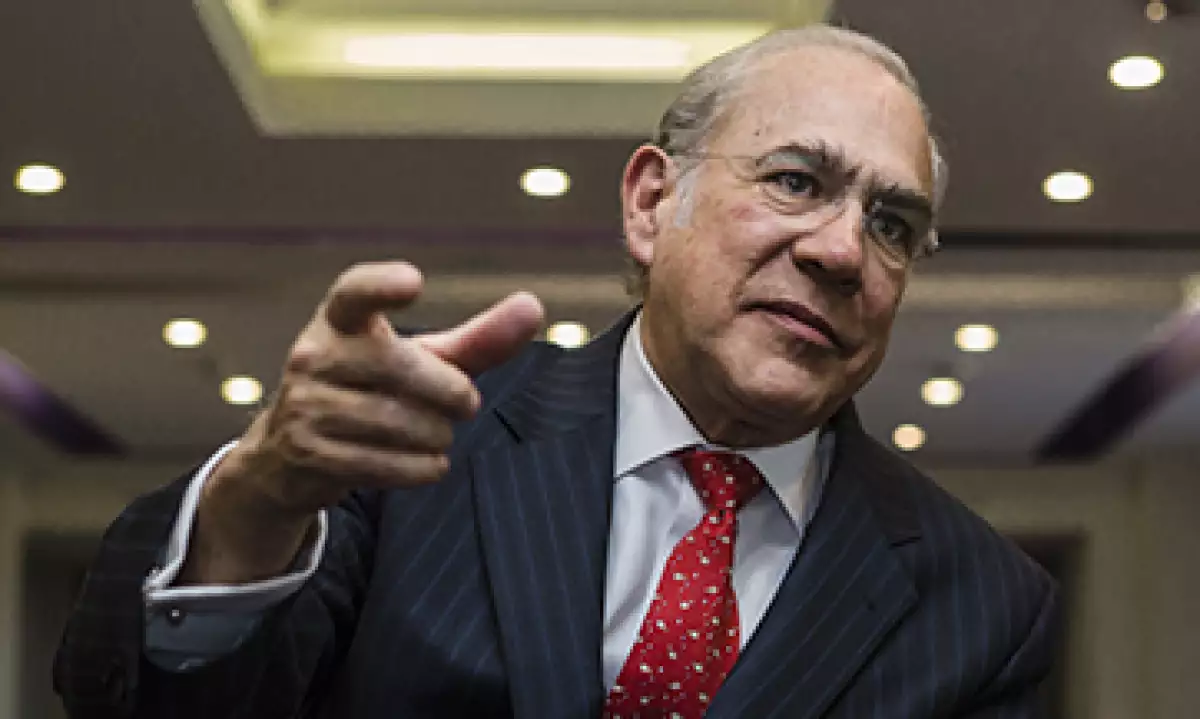 Para Gurría el legado más preocuánte de la crisis es la desconfianza en la democracia. (Foto: Jesús Almazán)