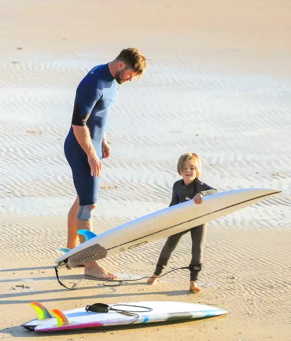 Chris y Tristan Hemsworth