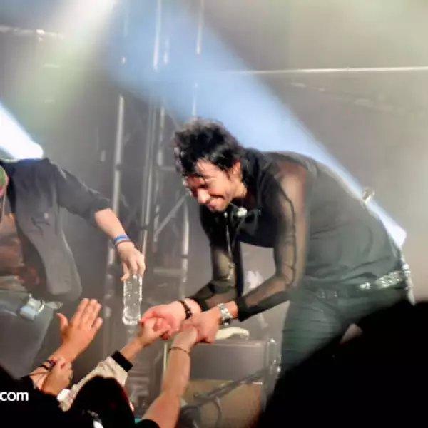 Beto Cuevas en el Woodstock Valle