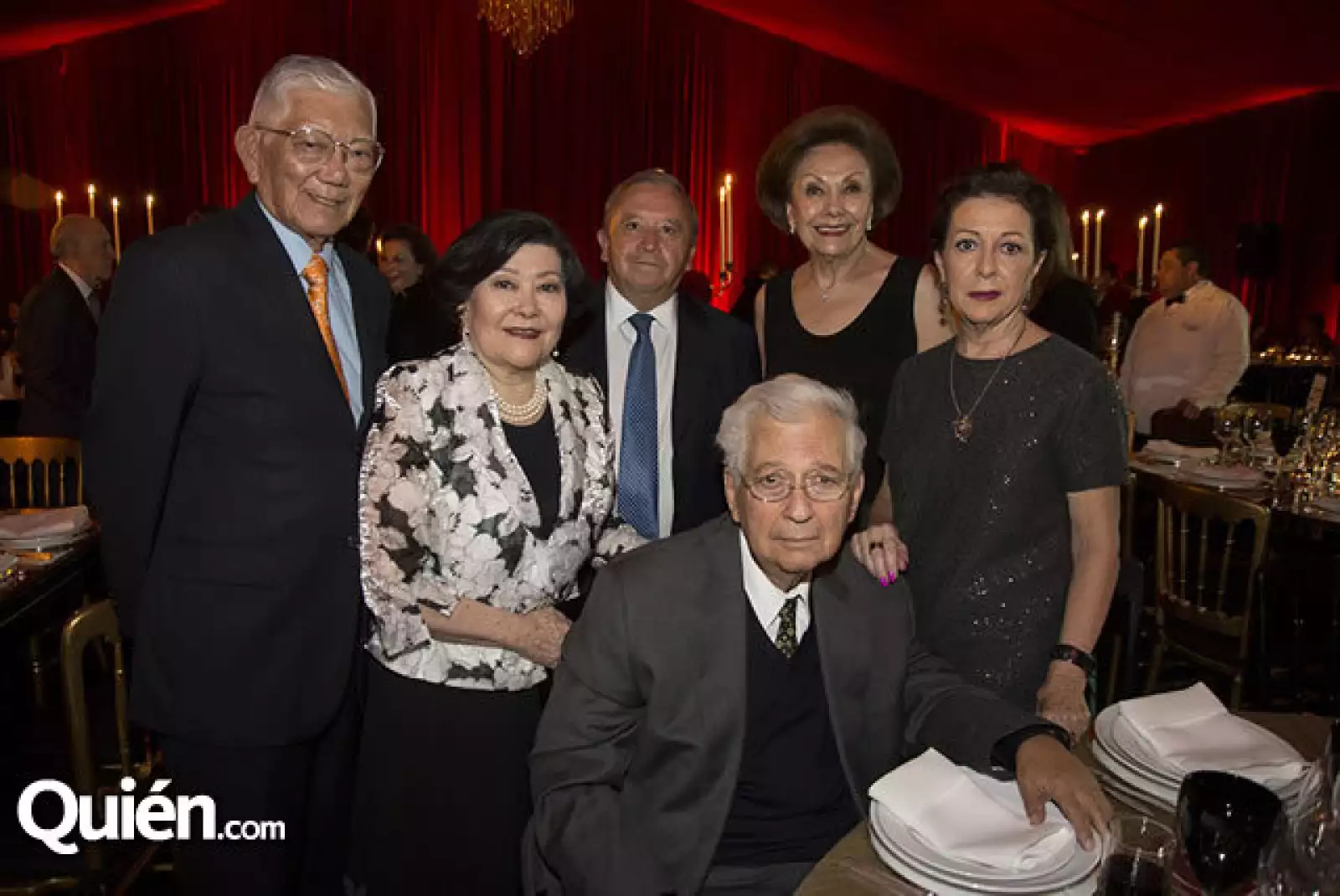 René Tanaka, Rosita Tanaka, Guillermo Currielche, Martha y Alex Olhovich, Chiquis Rodríguez Peña